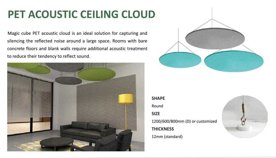 polyester fiber Sound-absorbing panel11